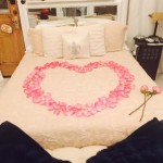 We offer room enhancements where you can add a Romance Package.